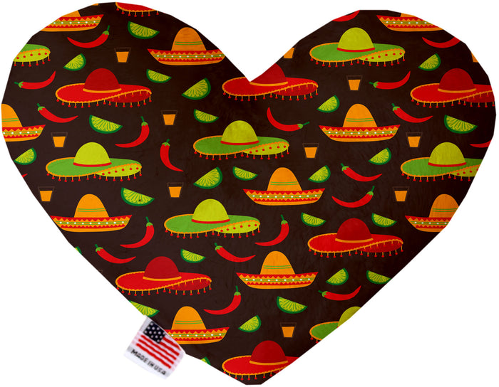 Sombreros Heart Dog Toy