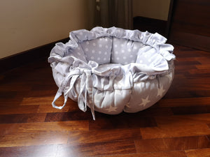 Custom Hand-Made Design - Round Soft Cushion Pet Bed