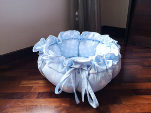 Custom Hand-Made Design - Round Soft Cushion Pet Bed