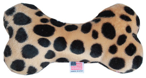 Leopard Bone Dog Toy