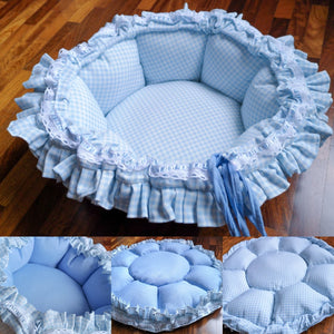 Custom Hand-Made Design - Cutsie Lace Cushion Pet Bed