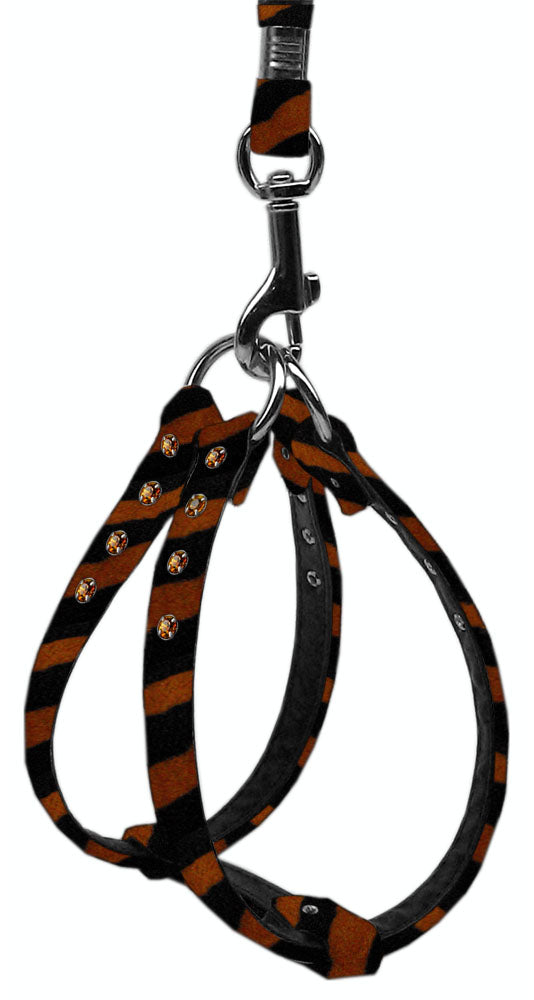 Animal Print Step-In Harness - Tiger