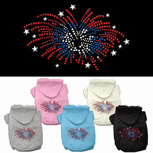 Fireworks - Rhinestone Hoodie